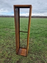 Edelrost Kaminholzregal Bausatz