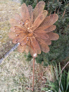 Gartenstecker Blüte Susi