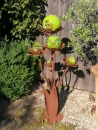 Edelrost Glasblume Blumenzauber, 165 cm