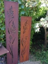 Edelrost Grasstele