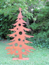 Edelrost Dekotanne 125 cm