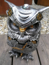 Steampunk Eule Nathaniel aus Polyresin