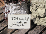 Shabby Chic Metallspruchschilder Kochen 4
