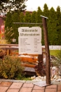 Altdeutsche Wetterstation, blank inkl. Akazien Balken
