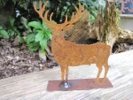 Edelrost Hirsch 12 cm bis 68 cm